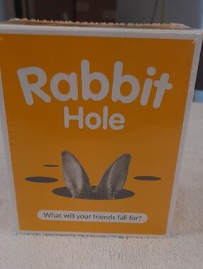 Rabbit Hole Card Game - Orange